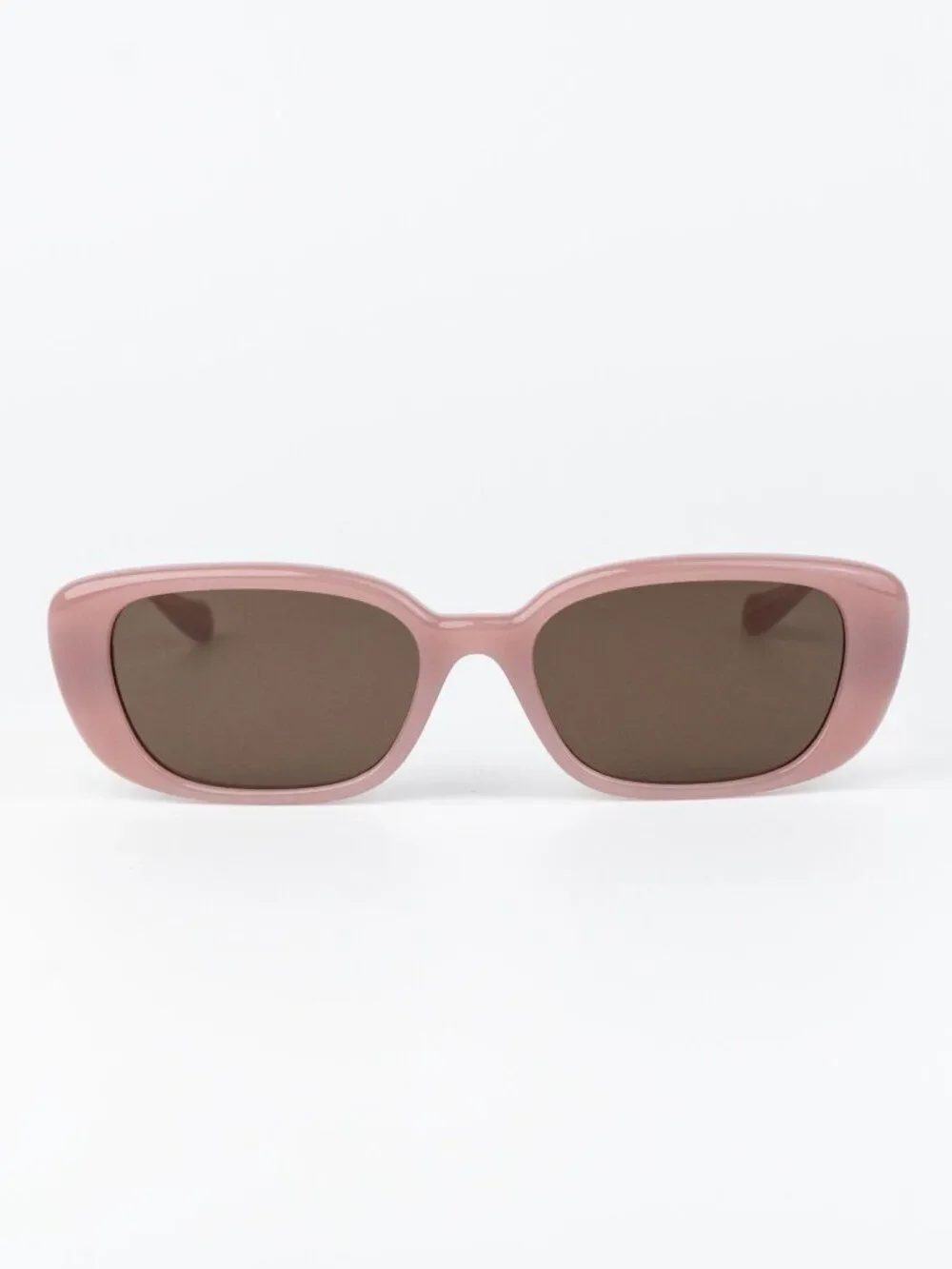 Versace Women Sunglasses Opal Pink Brown Rectangle VE4504D 553573 NEW AUTHENTIC